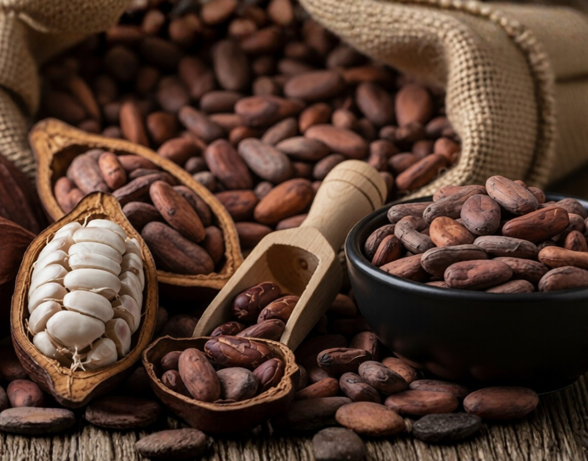 Raw cocoa beans — commodity sourcing